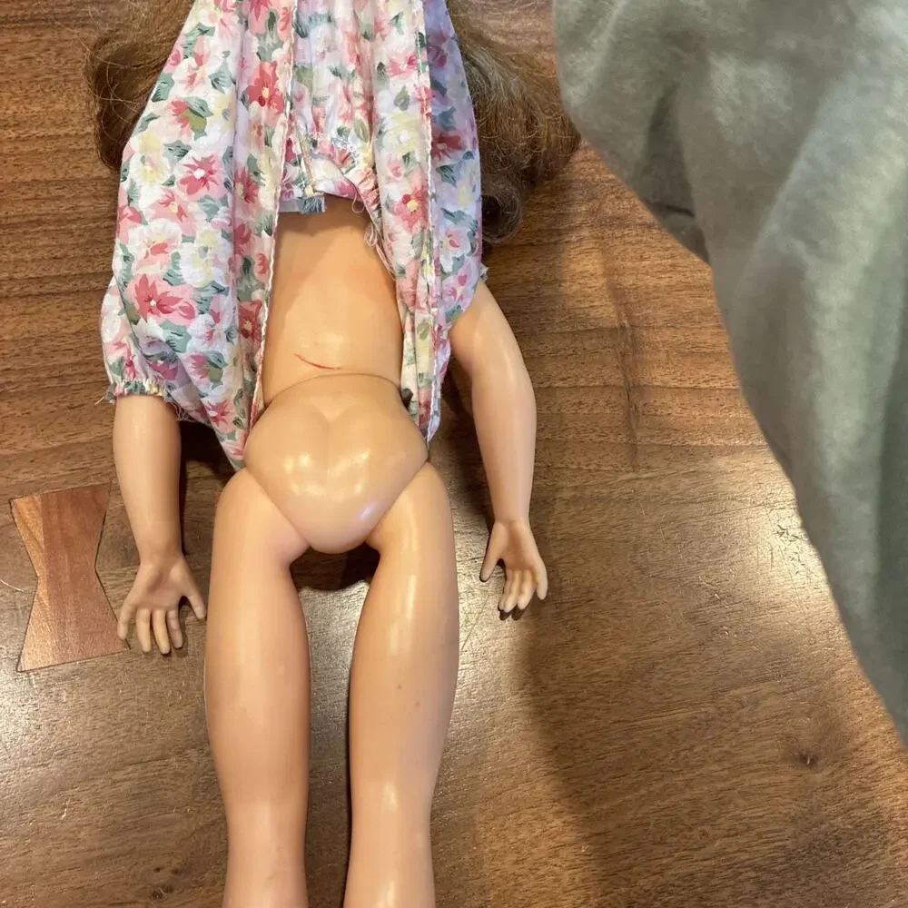Vintage Miss Revlon Ideal Doll with floral dress